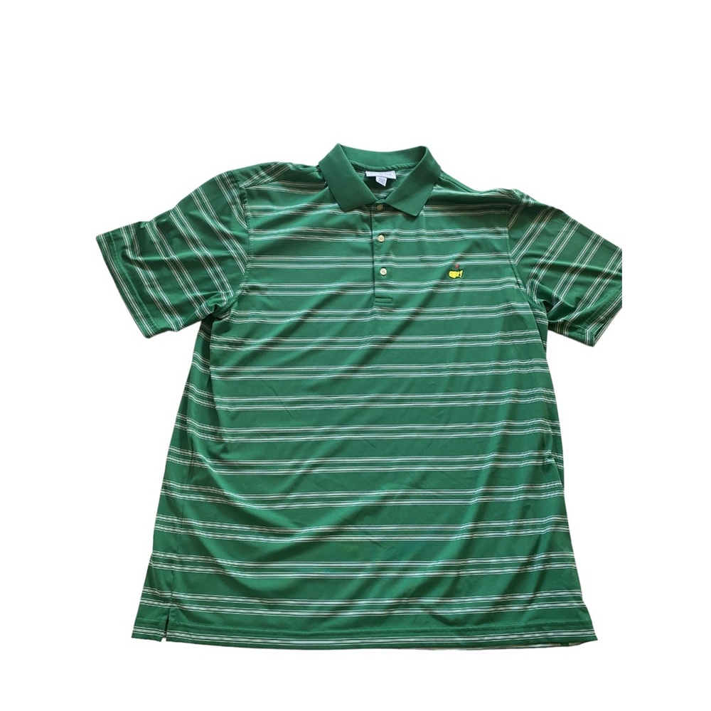 Masters Performance Men’s ((XL) Green Polo Golf Shirt